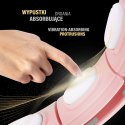 ZESTAW HULA HOP MAGNETYCZNY PINK HHM15 Z LICZNIKIEM HMS + PAS BR163 BLACK PLUS SIZE