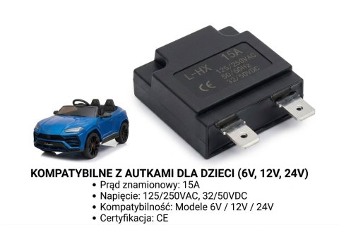 BEZPIECZNIK-15A-L-HX DO POJAZDÓW