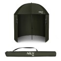 NC4702 PARASOL WĘDKARSKI Z BOCZNĄ OSŁONĄ NILS CAMP