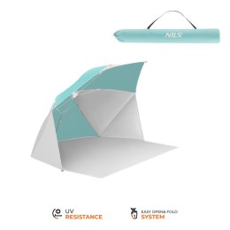 NC4803 PARASOL - PARAWAN PLAŻOWY 2 W 1 NILS
