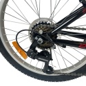 Rower Dziecięcy SIROX RUST 20” Czarny 6 Biegów V-Brake