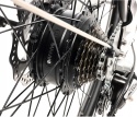 Rower elektryczny 28 Germina trekkingowy BAFANG miejski 250W damski 13,2ah
