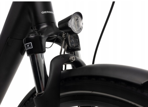 Rower elektryczny 28 Germina trekkingowy BAFANG miejski 250W damski 13,2ah