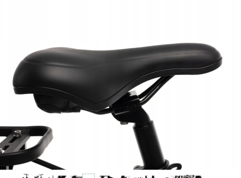 Rower elektryczny 28 Germina trekkingowy BAFANG miejski 250W damski 13,2ah
