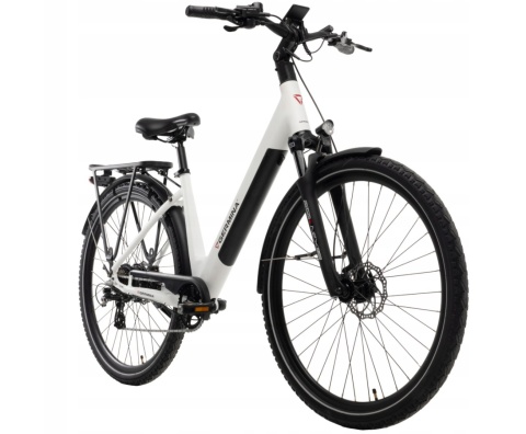 Rower elektryczny 28 Germina trekkingowy BAFANG miejski 250W damski 13,2ah