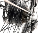 Rower elektryczny 28 Germina trekkingowy BAFANG miejski 250W damski 13,2ah