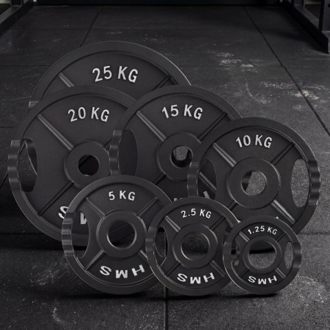 TOD25 TALERZ OLIMPIJSKI CZARNY 25 KG HMS