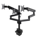 Uchwyt biurkowy do 3 monitorów Maclean MC-811 (biurkowy; 17" - 27"; max. 20kg)