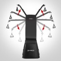 ZESTAW LM4012 ŁAWKA MULTIFUNKCYJNA 4w1 + 2x SR52 SZTANGIELKA REGULOWANA HMS