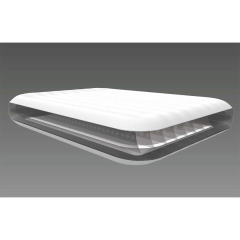Materac dmuchany 203x137x30 cm z wbudowaną pompką elektryczną Bestway 671BR