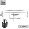 Trampolina ogrodowa profilowana 12ft/374cm z siatką wewnętrzną Neo-Sport