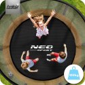 Trampolina ogrodowa profilowana 8ft/252cm z siatką wewnętrzną Neo-Sport