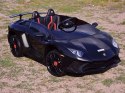 ORYGINALNE LAMBORGHINI AVENTADOR PEŁNA OPCJA, MIĘKKIE KOŁA, MIĘKKIE SIEDZENIE/BDM0913