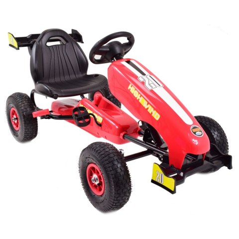 NAJNOWSZY GOKART NA PEDAŁY, KOŁA POMPOWANE, HAMULCE/G202 NAJNOWSZY GOKART NA PEDAŁY, KOŁA POMPOWANE, HAMULCE/G202