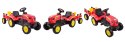 TRAKTOR NA PEDAŁY Z PRZYCZEPĄ I AKCESORIAMI/TR3001