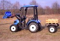 OLBRZYMI TRAKTOR NA AKUMULATOR Z PRZYCZEPĄ 12 V, 240W, PILOT/JS-3158B-12V