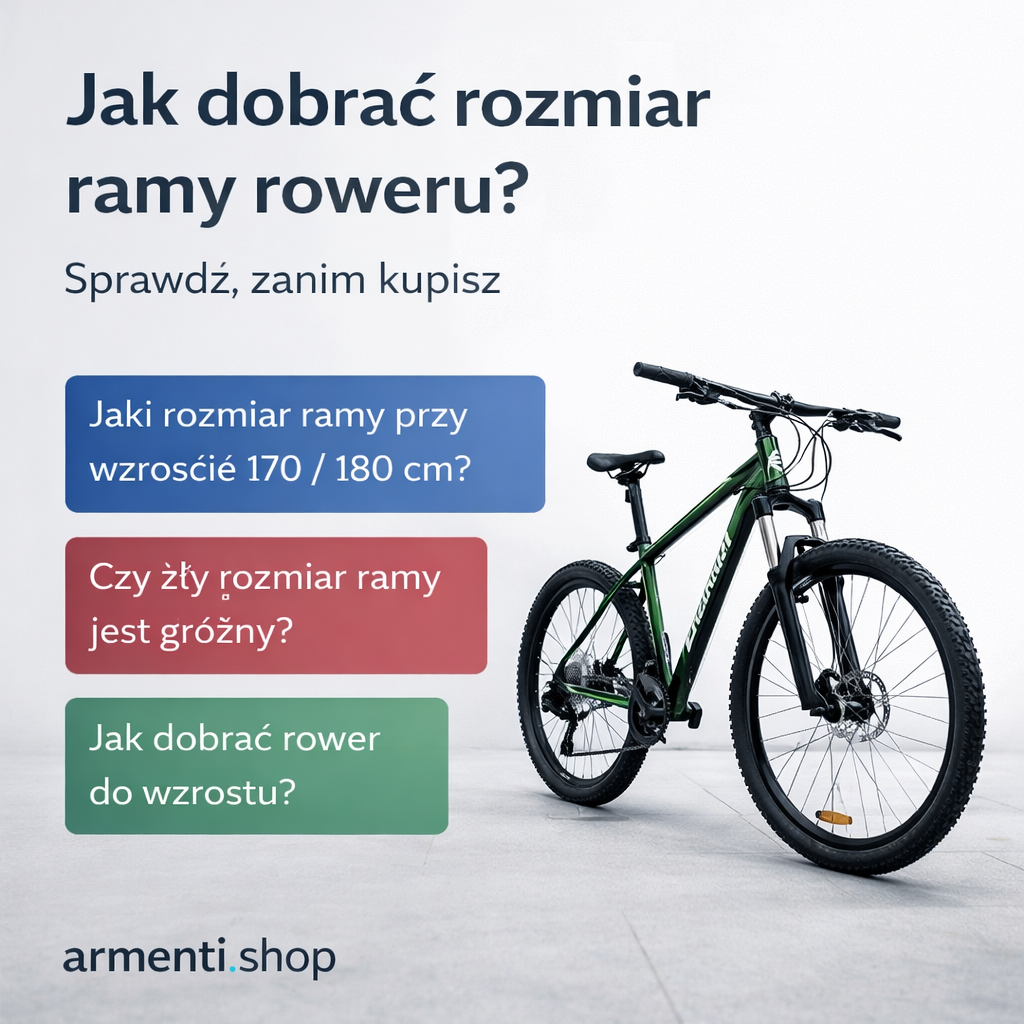 Jak dobrać rozmiar ramy roweru? Prosty poradnik bez tabel z kosmosu.