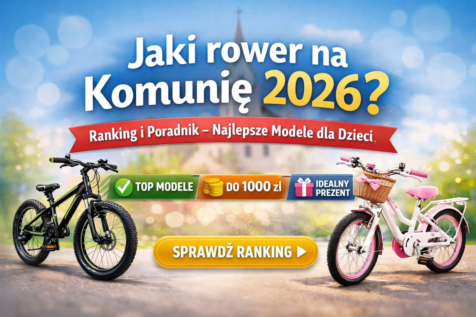 Jaki rower na komunię 2026? Poradnik dla rodziców i chrzestnych + TOP modele